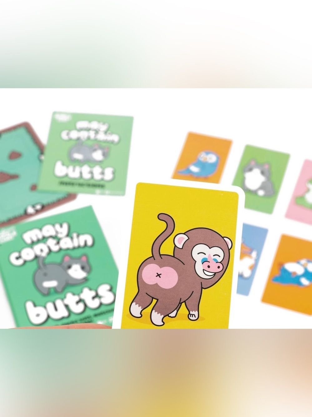 May Contain Butts Matching Card Game - Picture 3 of 3